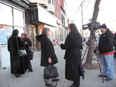 Kathy Manley interviewed by Channel 13