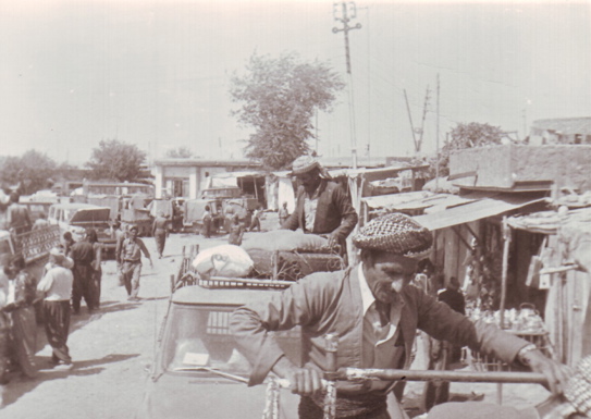 Sangaw Bazar in Chamchamal city Summer 1979